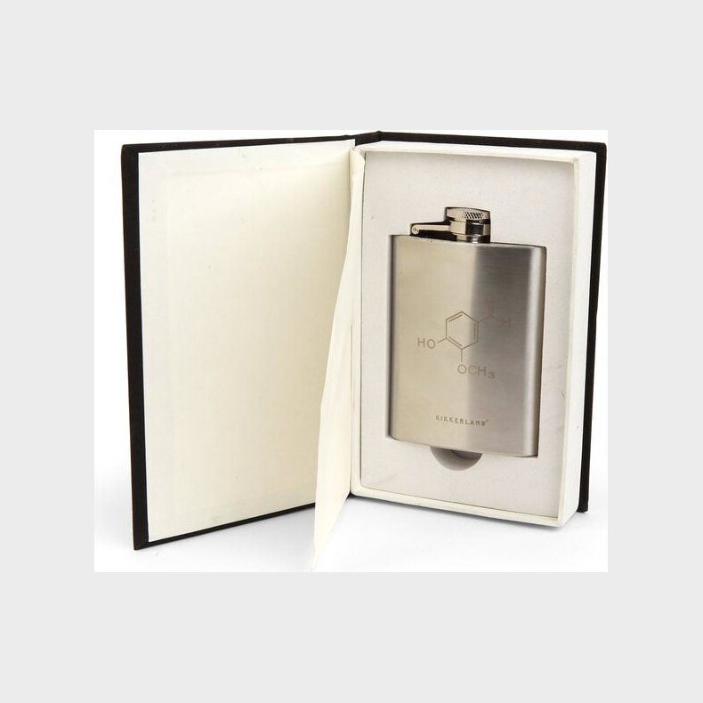 Lommel�rke Formet Som Bog - Rustfri St�l