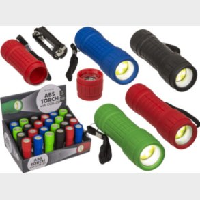 Lommelygte Med Led Lys - Abs Plastik - Overraskelsesfarve