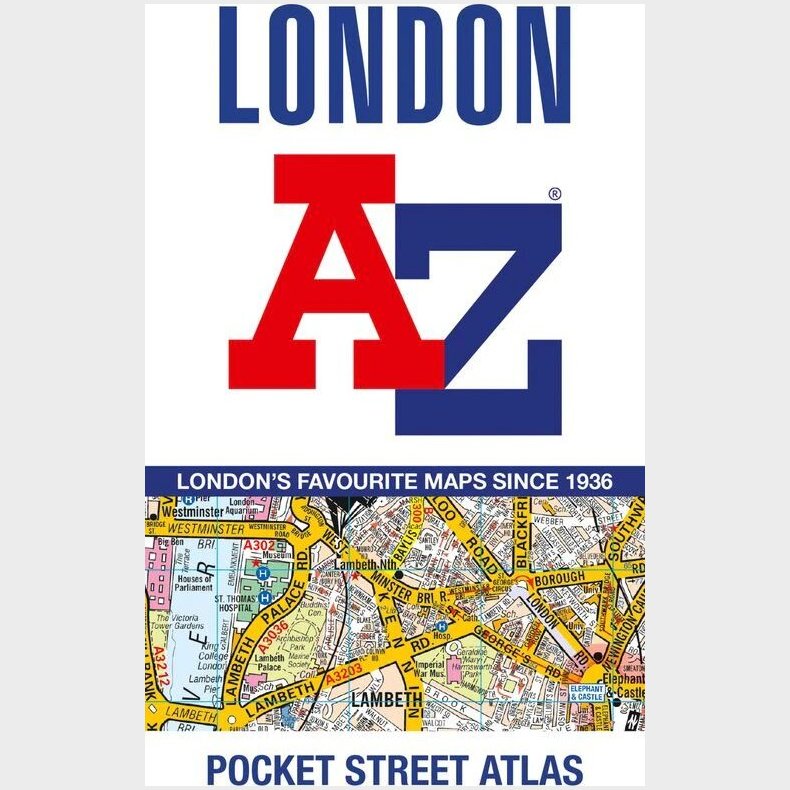 London A-z Pocket Atlas - English book