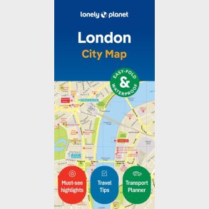 London City Map - Lonely Planet - English book