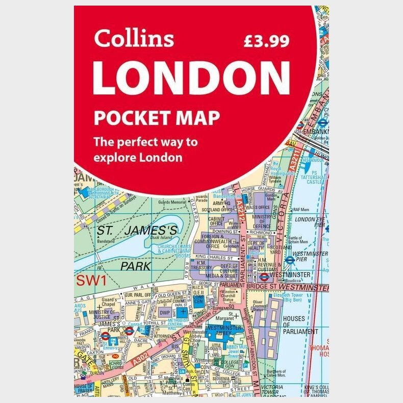 London Pocket Map - English book
