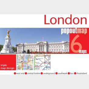 London Popout Maps - Popout Map - English Book