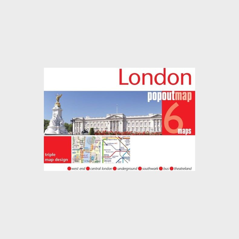 London Popout Maps - Popout Map - English Book
