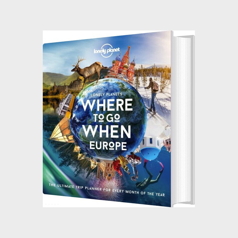 Lonely Planet's Where To Go When Europe - English book