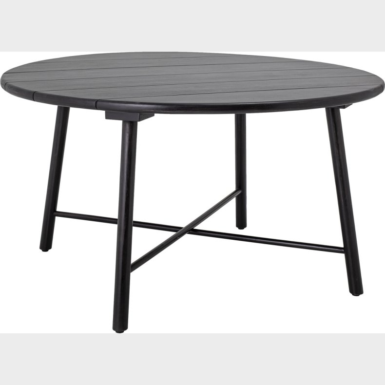 Creative Collection - Lope Spisebord - Sort - Tr� - 4 Personer