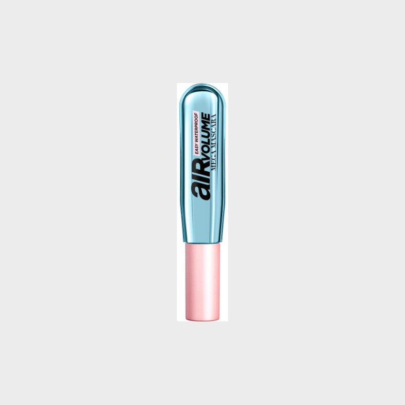 L'oral -air Volume Mega Mascara Easy Vandfast - Sort