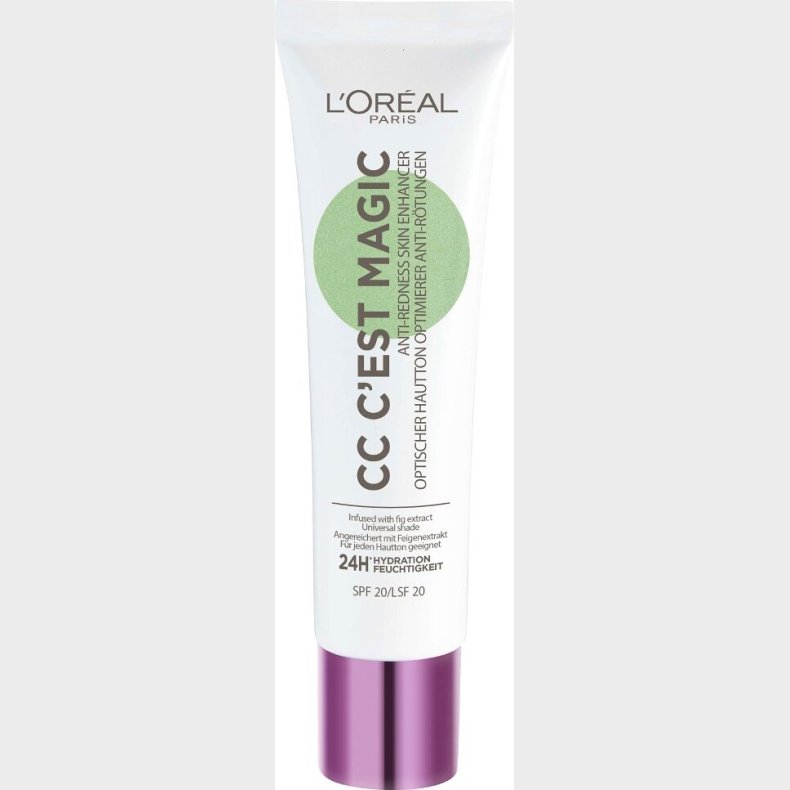 L'oral Bb Cream - Bb C'est Magic - Anti Redness 30 Ml