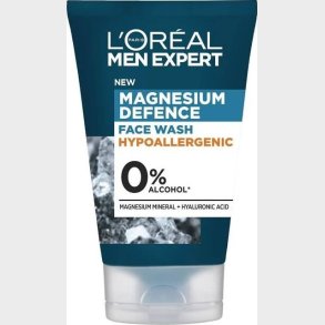 L'oral Paris - Men Expert Magnesium Defense Face Wash 100 Ml - Rens