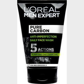 L'or�al - Paris Men Expert Pure Carbon Anti-imperfection Daily Face Wash - 100ml
