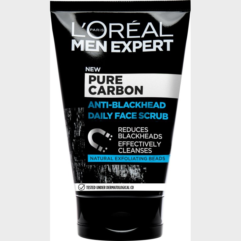 L'oral - Paris Men Expert Pure Charcoal Face Scrub - 100ml