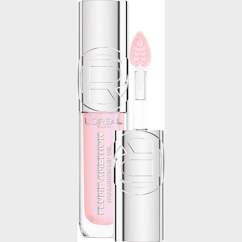 L'or�al Paris - Plump Ambition Hyaluron Lip Oil - 101 Cristal Clear
