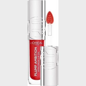 L'or�al Paris - Plump Ambition Hyaluron Lip Oil - 380 Rouge In Love