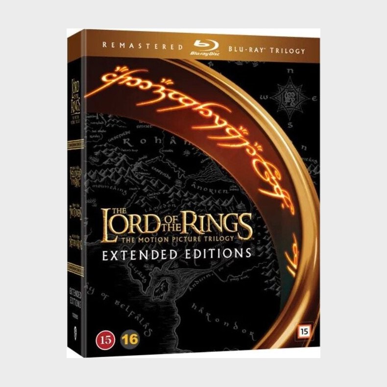 Lord Of The Rings Trilogy - Extended Edition - Remastered - Blu-Ray