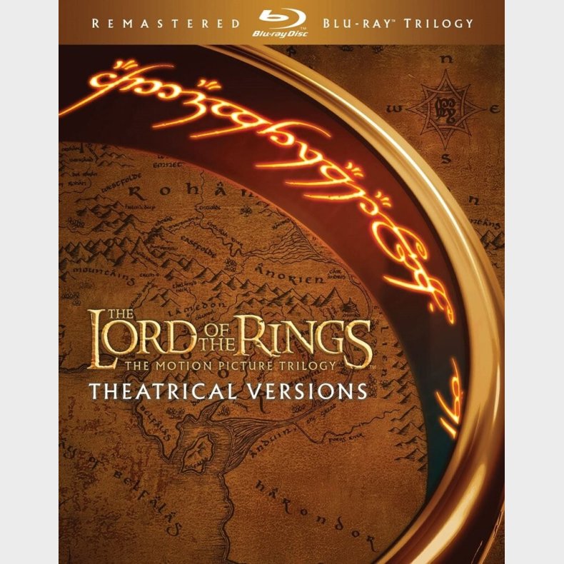 Lord Of The Rings Trilogy Theatrical Version - Remastered - Blu-Ray