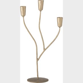 Bloomingville - Lorine Lysestage - Guld - Metal