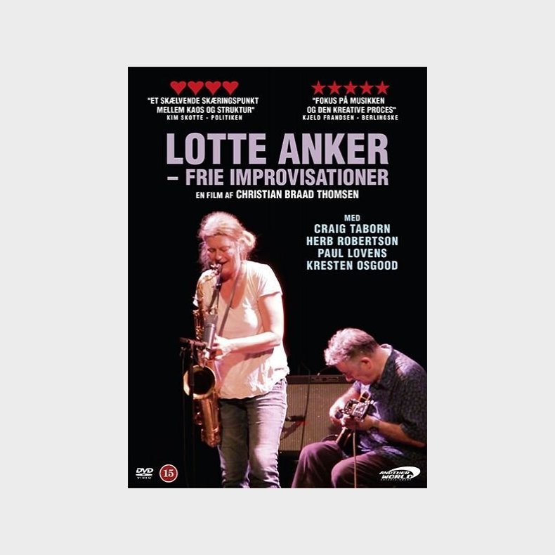 Lotte Anker - Frie Improvisationer - DVD - Film