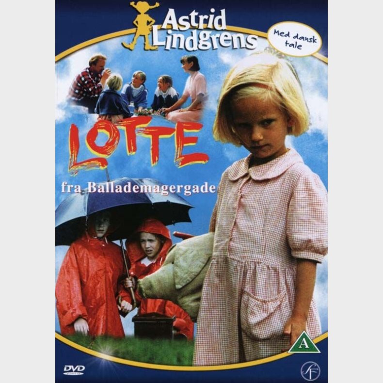 Lotte Fra Ballademagergade / Lotta P Brkmakargatan - DVD - Film