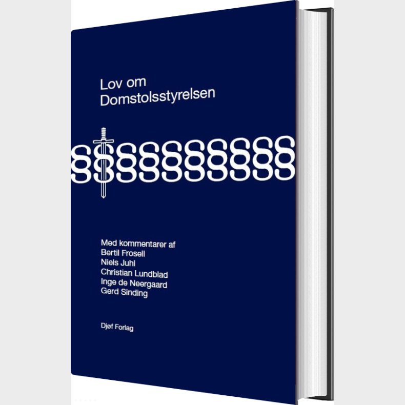 Lov Om Domstolsstyrelsen - Christian Lundblad - Bog