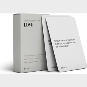 Love - Dately Samtalekort - Bog