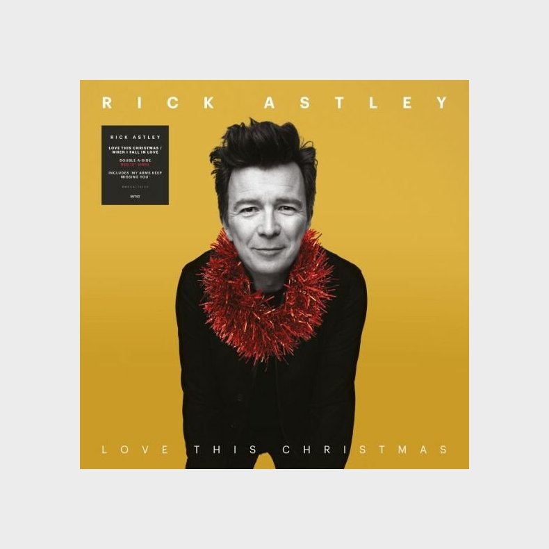 Rick Astley - Love This Christmas / When I Fall In Love - Vinyl Lp