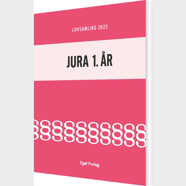 Lovsamling 2023 Jura 1. �r - Jens M�ller - Bog