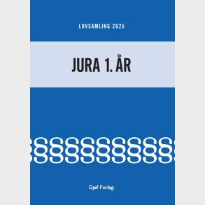 Lovsamling 2025 Jura 1. �r - Jens M�ller - Bog