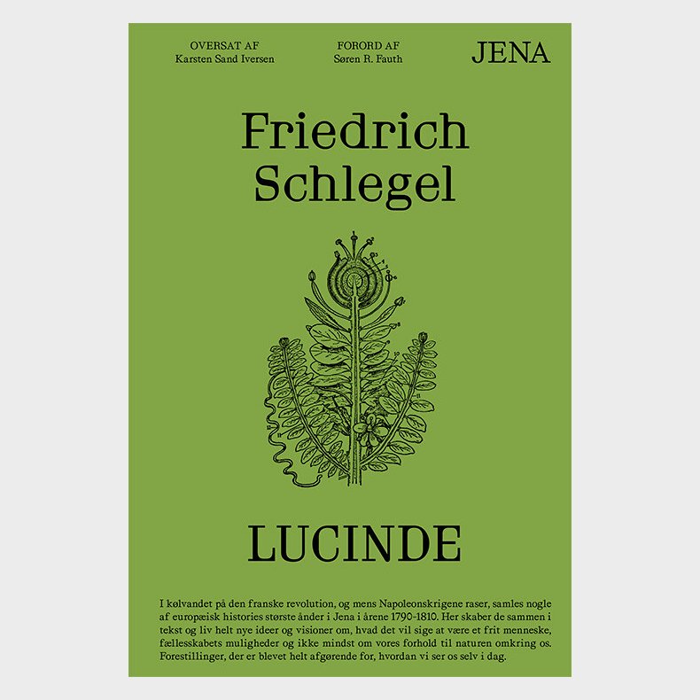Lucinde - Friedrich Schlegel - Bog
