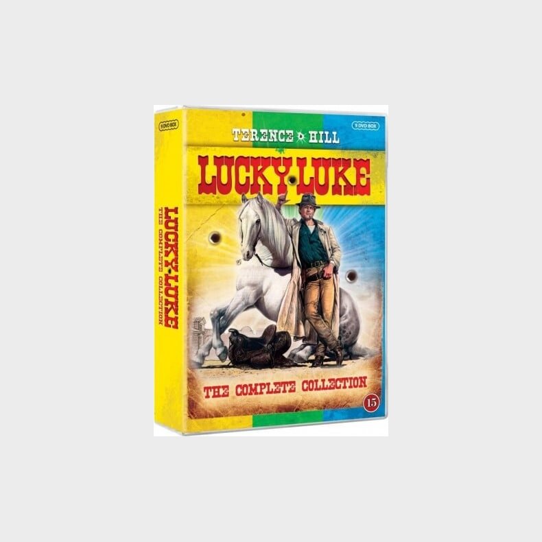 Lucky Luke Film - Den Komplette Samling - DVD - Film