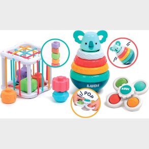 Ludi - Leges�t Med Aktivitetsleget�j - Puttekasse, T�rn Og Spinner