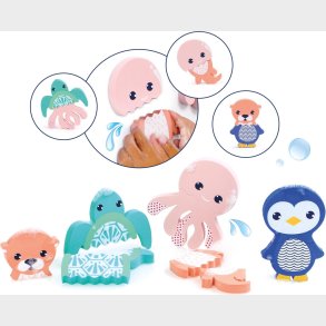 Ludi - Badeleget�j - Mix & Match Skumdyr - 4 Dyr