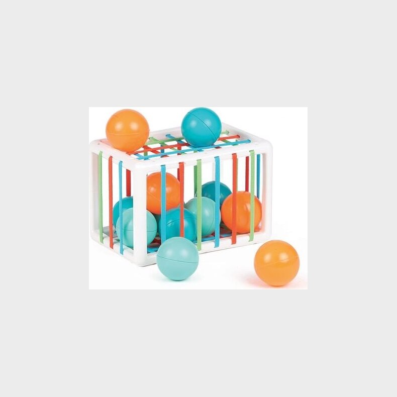 Ludi - Puttekasse Med Bolde - 12 Stk