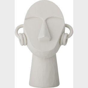 Bloomingville - Luelle Dekoration - Hvid - Polyresin