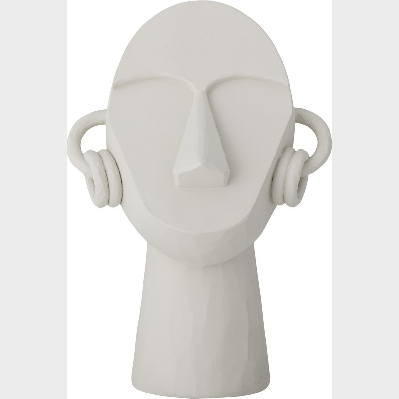 Bloomingville - Luelle Dekoration - Hvid - Polyresin