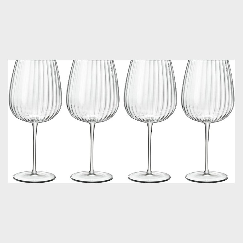 Luigi Bormioli - Optica Gin&tonic Burgundy Glas 75 Cl 4 Stk