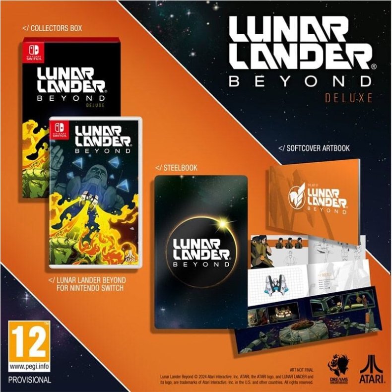 Lunar Lander: Beyond (deluxe Edition) - Nintendo Switch