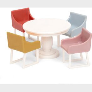 Lundby - Basic Dukke Spisestues�t - 18027