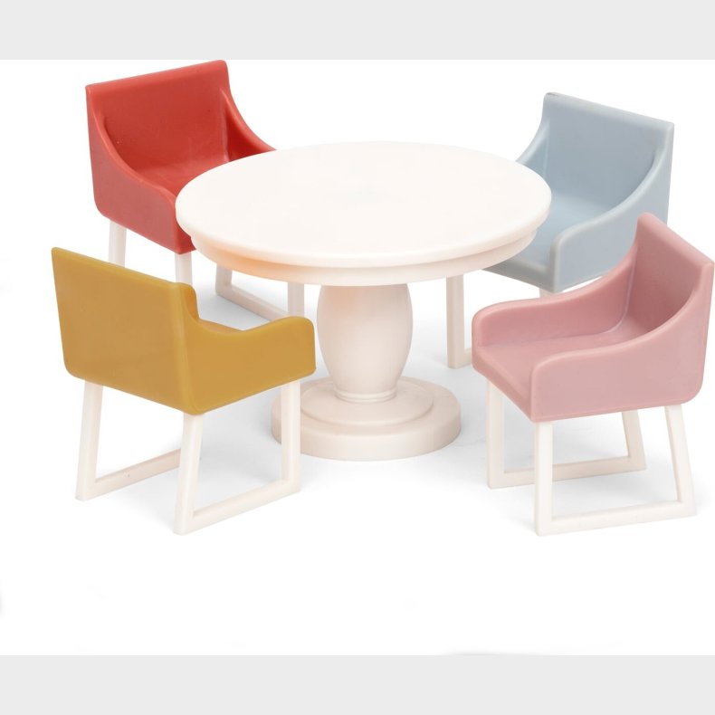 Lundby - Basic Dukke Spisestues�t - 18027