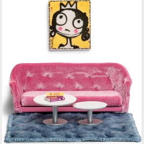 Lundby - Dukke Dagligstue S�t - 18021