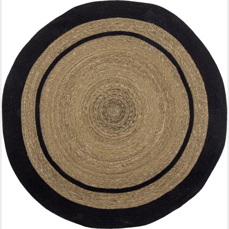 Bloomingville - Lune Tppe - Natur - Sgrs - Rundt -  120 Cm