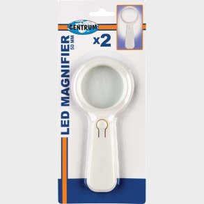 Lup Med Led Lys 50 Mm - Centrum
