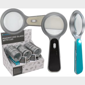 Lup Med Lys Assorterede Farver Inkl Batteri - Out Of The Blue