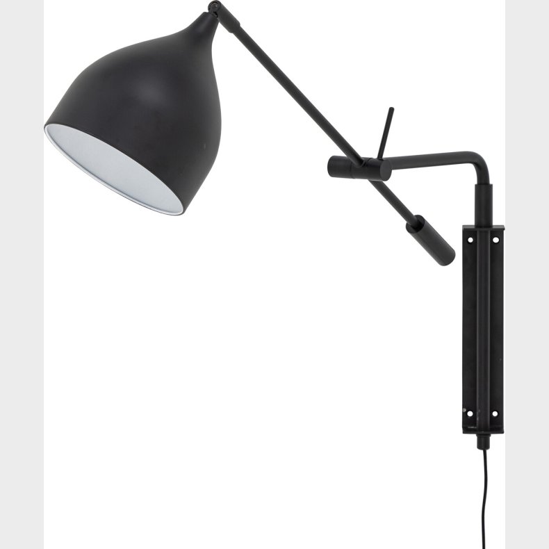 Bloomingville - Lyam Lampe Til Vg - Sort - Metal