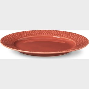 Lyngby Porceln - Rhombe Color Frokosttallerken 23 Cm - Terrakotta