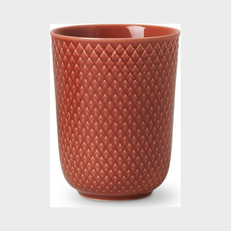 Lyngby Porceln - Rhombe Color Krus 33 Cl - Terrakotta