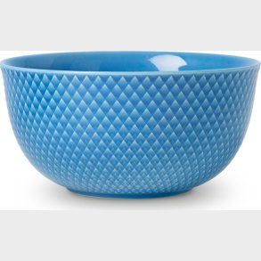 Lyngby Porceln - Rhombe Color Serveringsskl 17,5 Cm - Bl