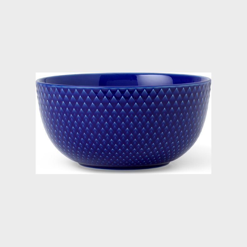 Lyngby Porcel�n - Rhombe Color Sk�l 13 Cm - M�rkebl�