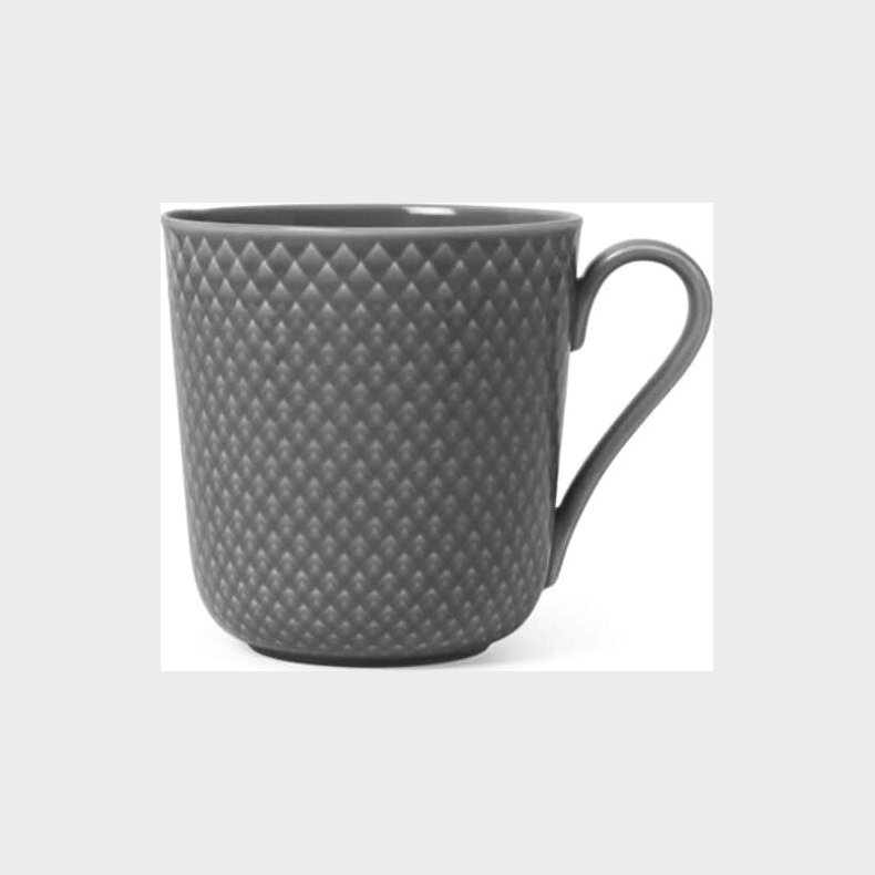 Lyngby Porceln - Rhombe Earth Krus Med Hank 39 Cl - Slate