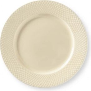 Lyngby Porceln - Rhombe Earth Middagstallerken - 27 Cm - Marmor