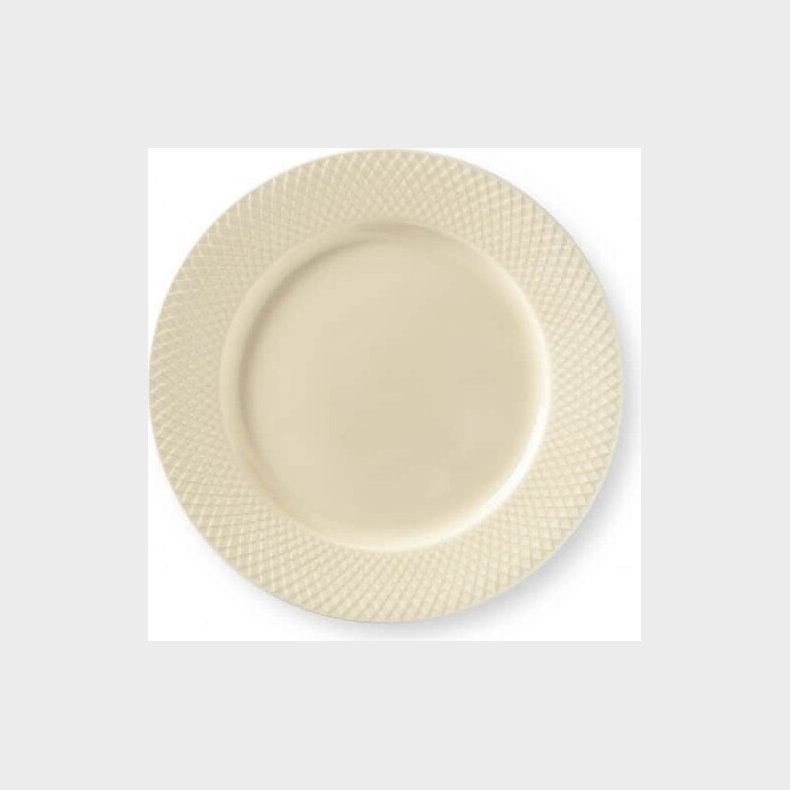 Lyngby Porceln - Rhombe Earth Middagstallerken - 27 Cm - Marmor