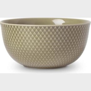 Lyngby Porceln - Rhombe Earth Serveringsskl 17,5 Cm - Ler